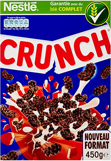  Nestle Cereal Crunch 450g 